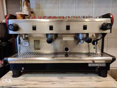 Espresso machine (RANCILIO S20) مكنة قهوة ماركة رانشيليو