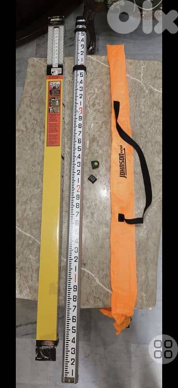 Grade Rod and Tripod ميرا المنيوم و ستاند المنيوم