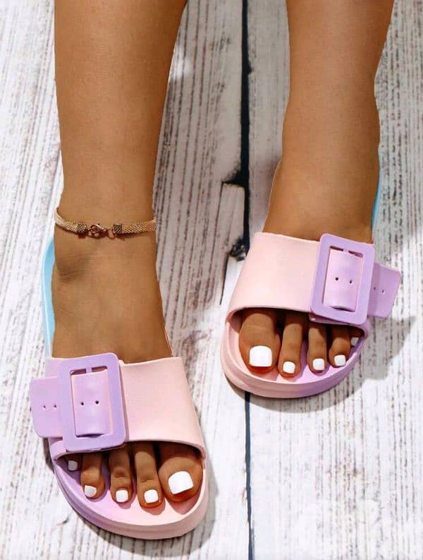New Adjustable & Comfortable Woman Summer Flat Slippers 4