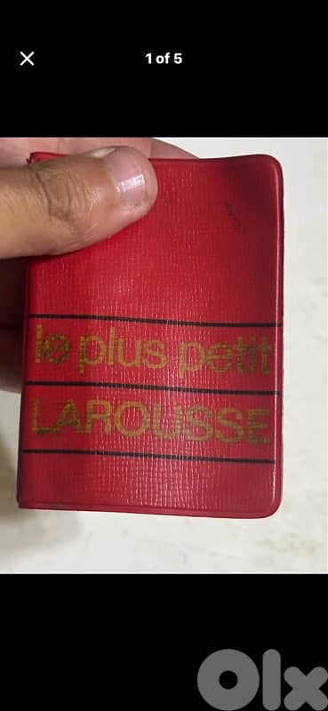 Vintage 1946 "Le Plus Petit Larousse" Miniature French Dictionary