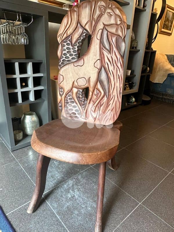 African chairs and table 6