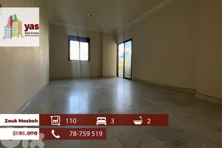 Zouk Mosbeh 110m2  | Calm Area | Well Maintained | Quiet Street |EH/RH