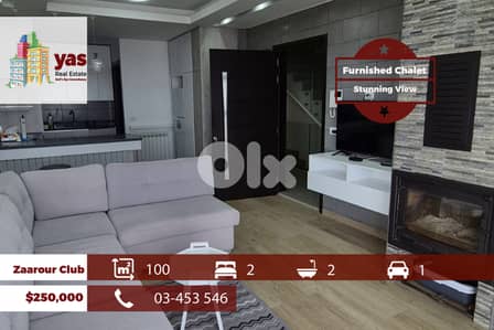 Zaarour 100m2 | Furnished Chalet | Astonishing View | OH