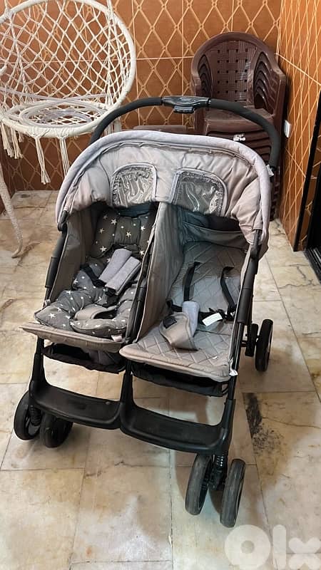 lorelli twins stroller 1