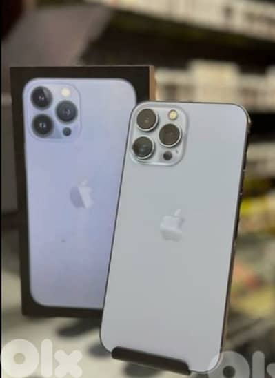 iphone 13 pro max ذاكرة 512 بطارية79  معو علبتو التلفون