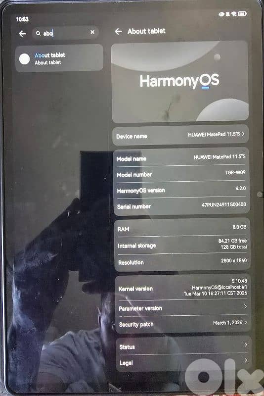 huawei matepad 11.5 s 6