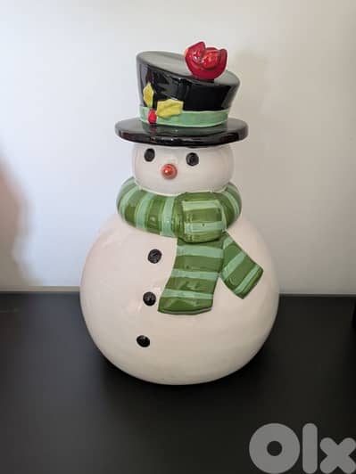 snowman jar