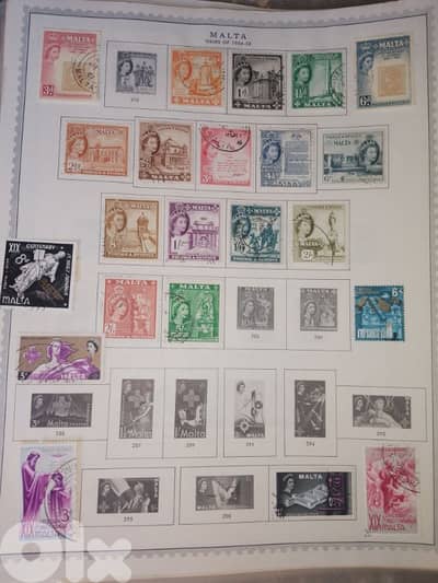 old Malta stamps 1930 1960