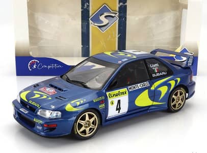 Subaru Impreza STI WRC (Rally Monte Carlo 1997) diecast car model 1;18