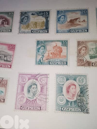 Cyprus old atamps