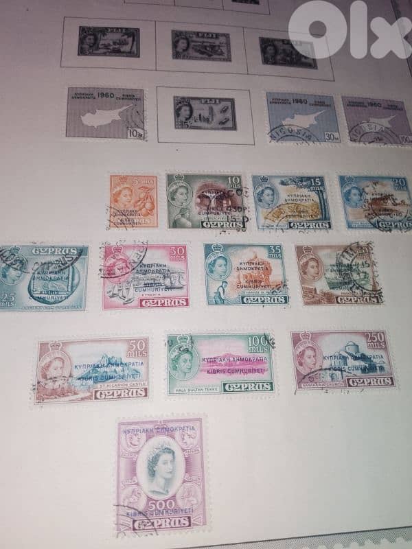 Cyprus old atamps 2