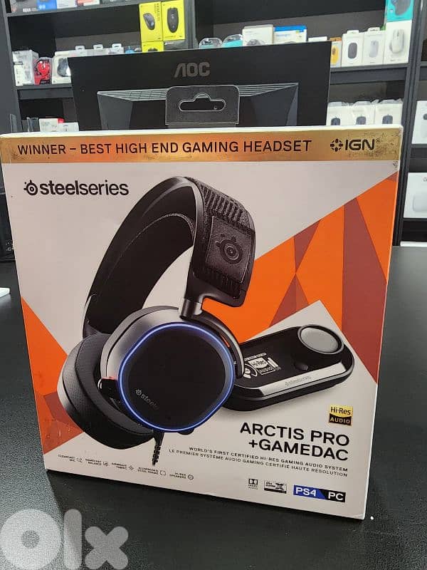 Steelseries Arctis Pro + Gamedac 1