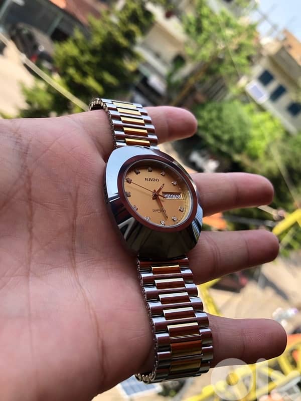 RADO WATCH Original Swiss made like new No scratches Complete ceramic 3
