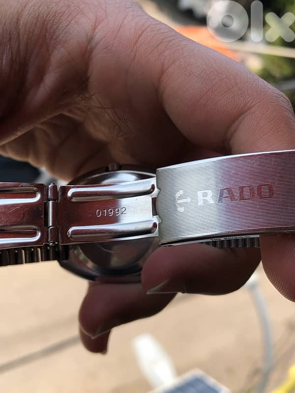 RADO WATCH Original Swiss made like new No scratches Complete ceramic 6