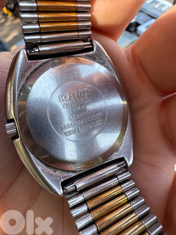 RADO WATCH Original Swiss made like new No scratches Complete ceramic 12