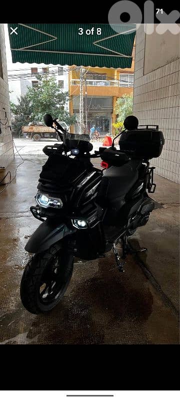 Moto Tank Jonway 160cc 2