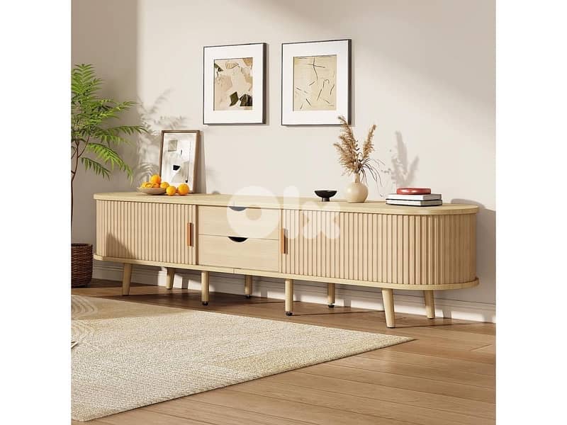 Living Room TV Cabinet with Storage Space 1