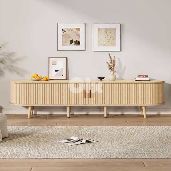 Living Room TV Cabinet with Storage Space 4