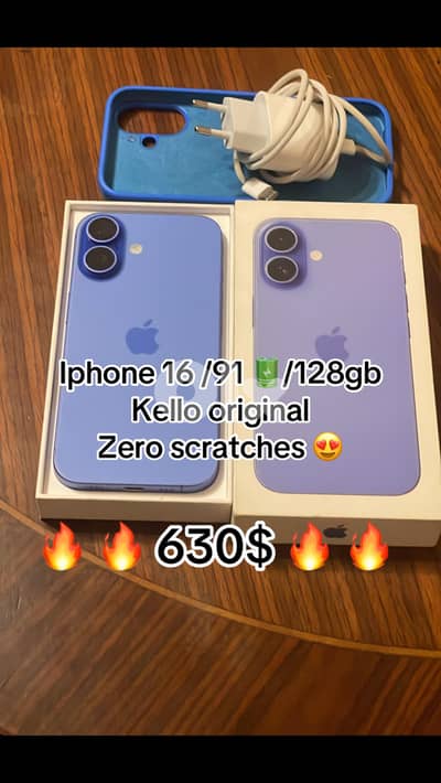Iphone 16 super clean for sale ma3 8rada