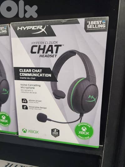 HyperX cloudX chat XBOX headset