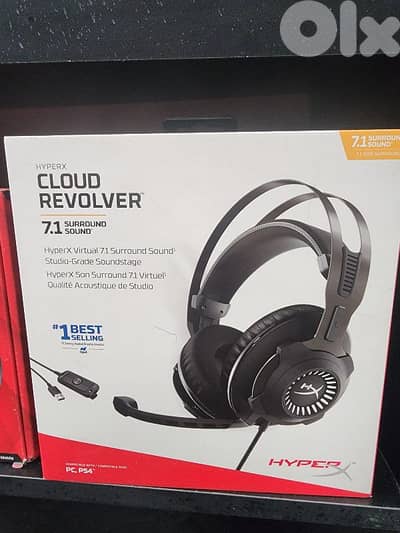 HyperX cloud revolver 7.1 headset