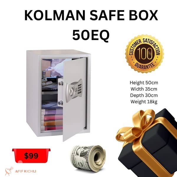 Kolman Safe Box all Sizes 2