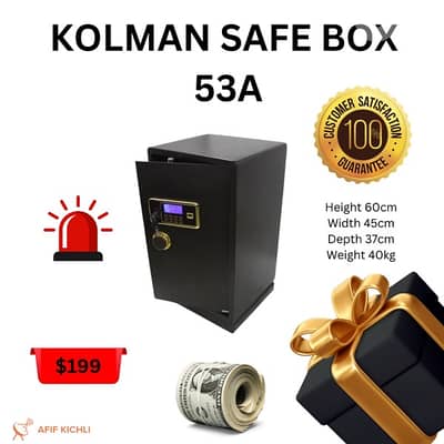 Kolman Safe Box all Sizes
