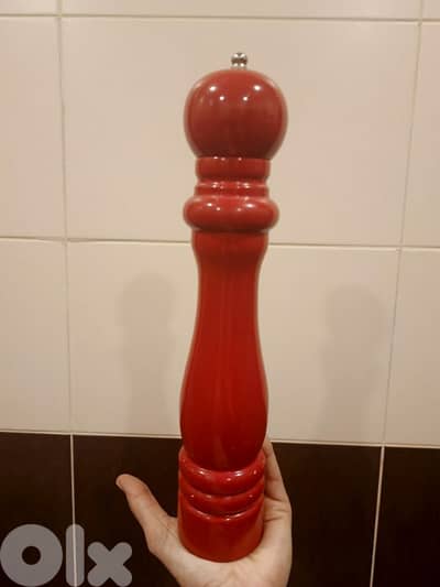 vintage wood grinder