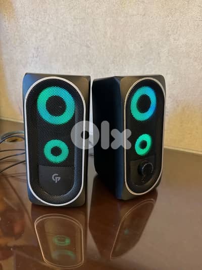 Porodo gaming speakers ( multicolor adjustble light)