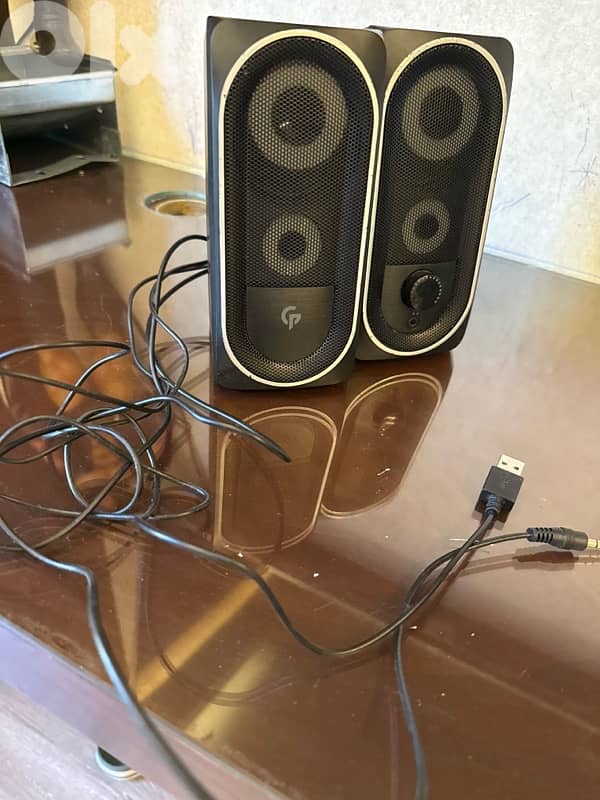 Porodo gaming speakers ( multicolor adjustble light) 2