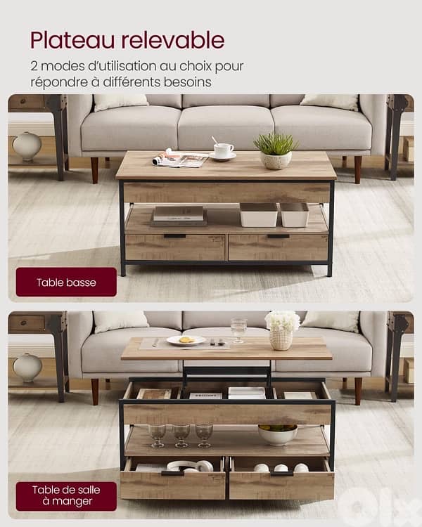 lift top coffee table new in box 2
