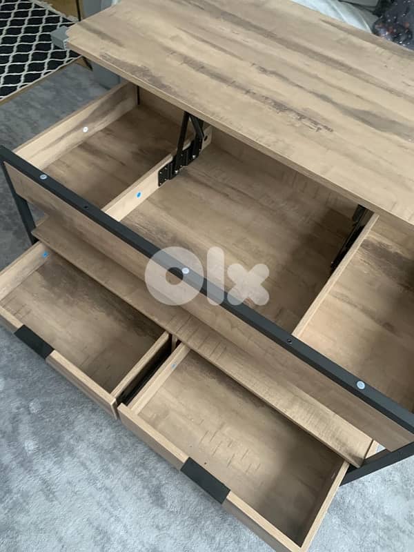 lift top coffee table new in box 6