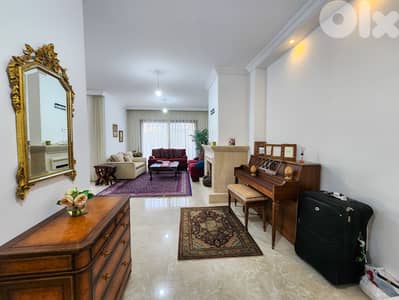 250 SQM Furnished Apartment in Baabdat + Mountain View & Terrace