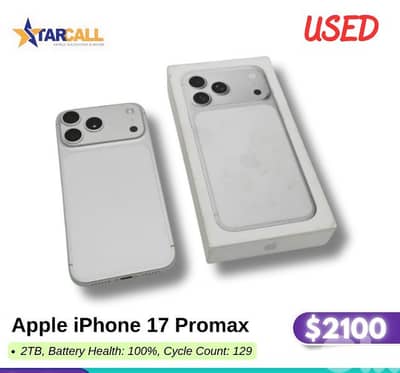 Apple iPhone 17 Promax  2TB,