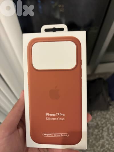 Apple original iphone 17 case color orange/terracota