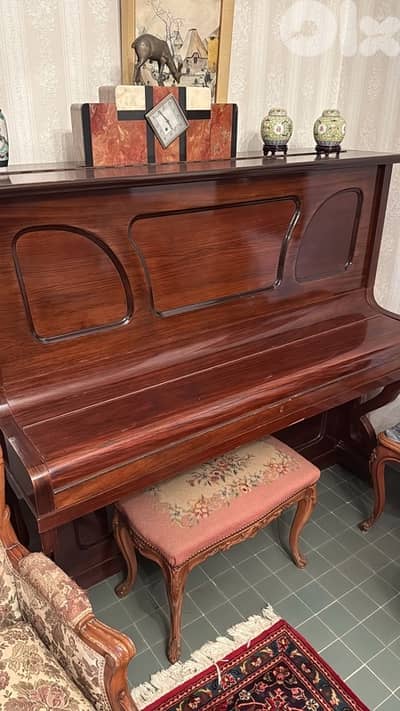 Timeless European Craftsmanship – Antique Concert Piano