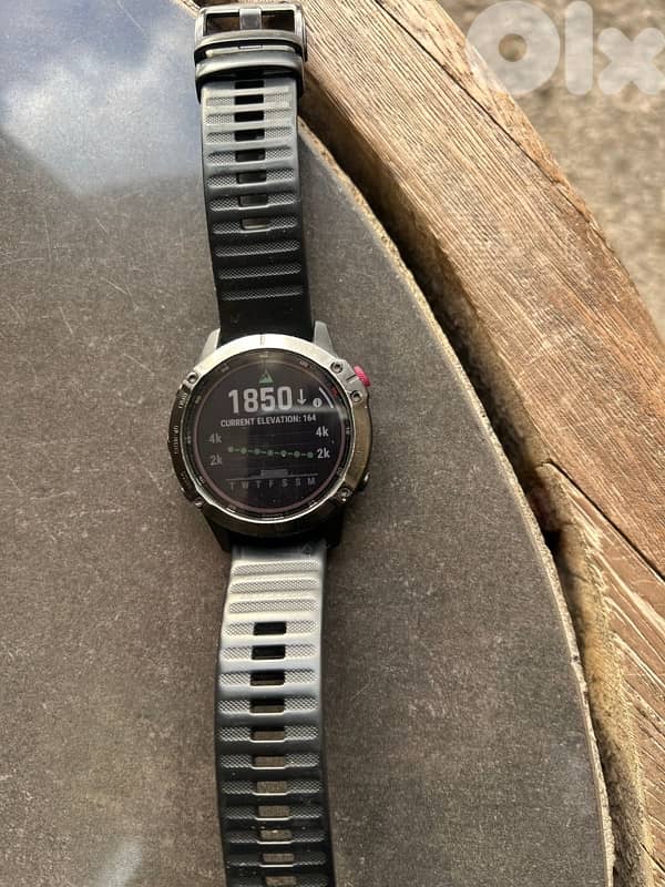 garmin fenix 6 pro solar sapphire used 2