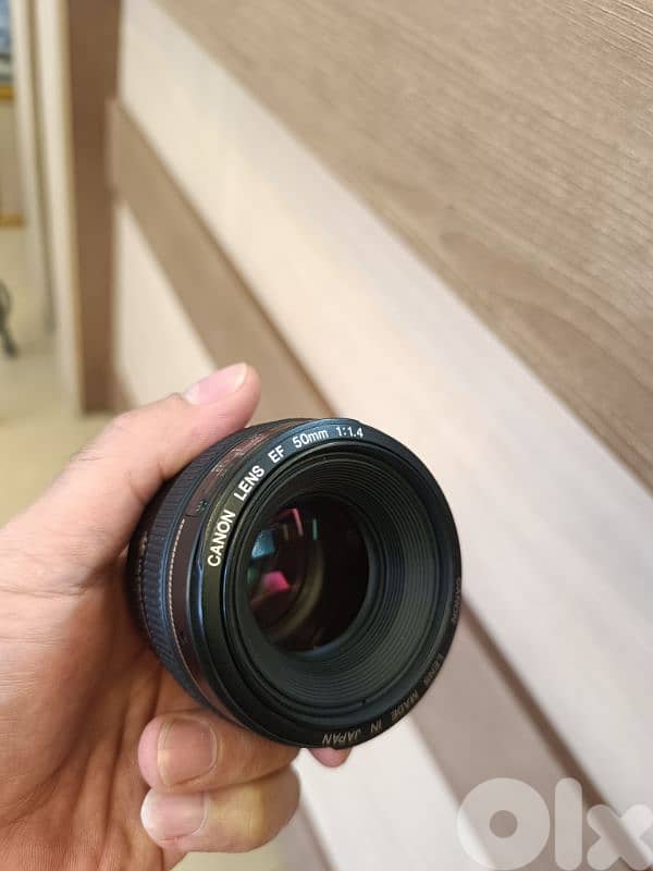 lens Canon 50mm f 1.4 1