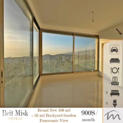 Beit Misk | Signature | Brand New 160m² + 55m² Backyard Garden | Views