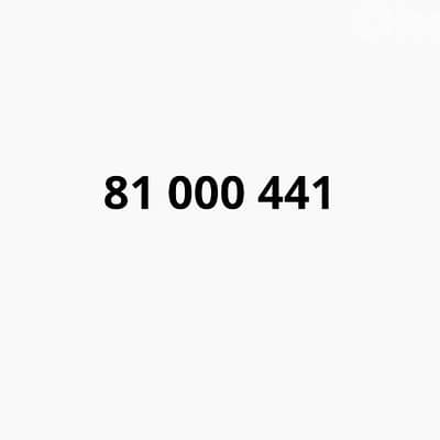 Special Number (sebet)