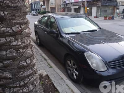 Infiniti.  4 doors.  2003