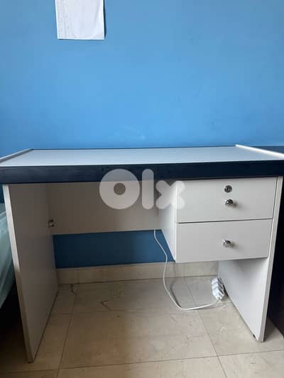Grey desk