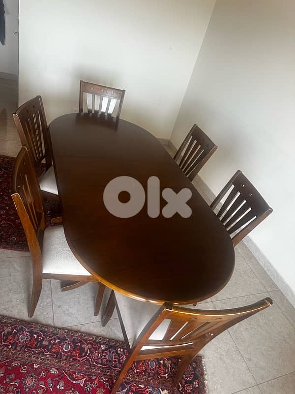 Dining table and chairs 2