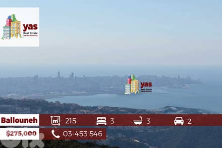 Ballouneh 215m2 | Rooftop | Terrace | Prime Location | GT |