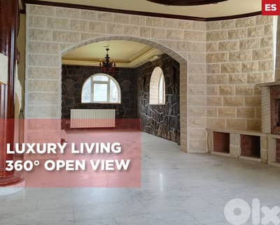 Luxury Duplex,Open View and Huge Terrace,Aley/ عاليه REF#ES136139
