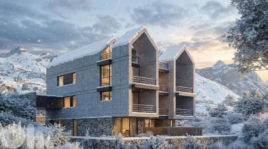 Chalet with garden in Faqra for sale/شالي مع حديقة قيد الانشاء في فقرا