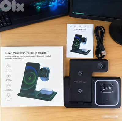 3 in 1 Wireless Charging station