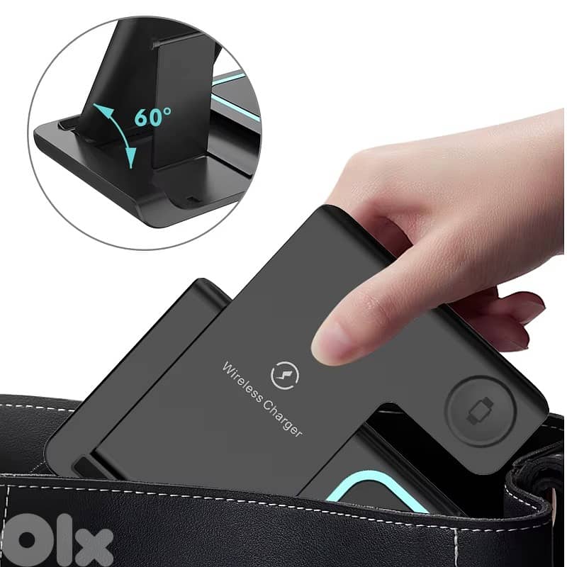 3 in 1 Wireless Charging station 1