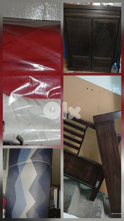 Bed set in a good condition