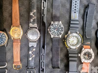 6 rare vintage watches in great condition all for 250$
